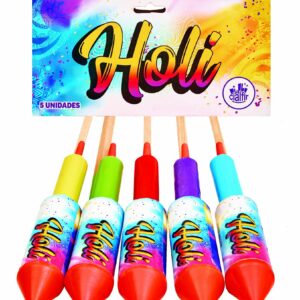Cohete Holi 5 uds.