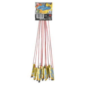 Cohete silbato cracker 12 uds